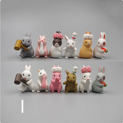 Mini Resin Animal Figurines â€“ DIY Micro-Landscape Decor