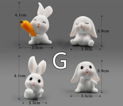 Mini Resin Animal Figurines â€“ DIY Micro-Landscape Decor