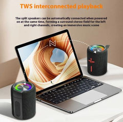 Magnetic Split Bluetooth Subwoofer Speaker â€“ High-Fidelity Portable Audio