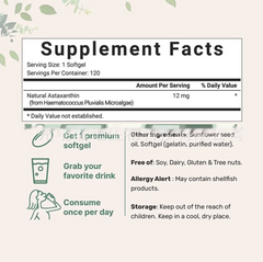 Astaxanthin Soft Capsules â€“ 120 Tablets